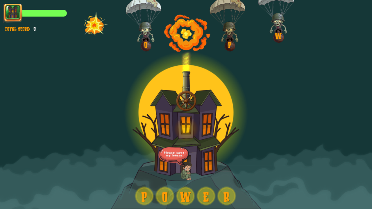 Words Vs Zombies screenshot 1